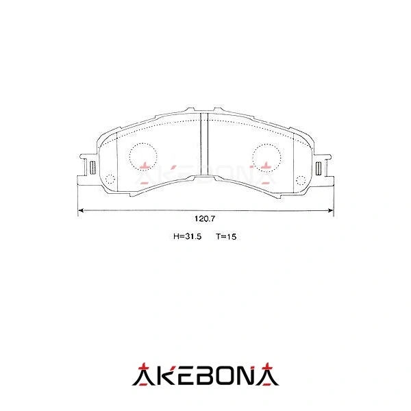 Колодки тормозные Hijet Sambar Pixis S321V S331V S321W S331W S500P