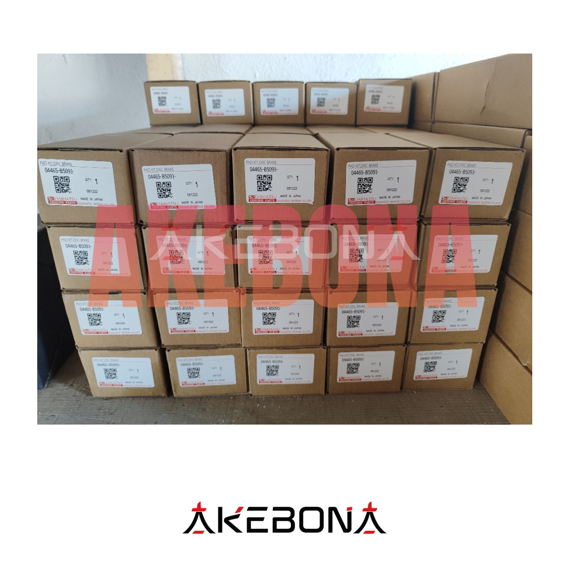 Новые тормозные колодки перед 04465B5090