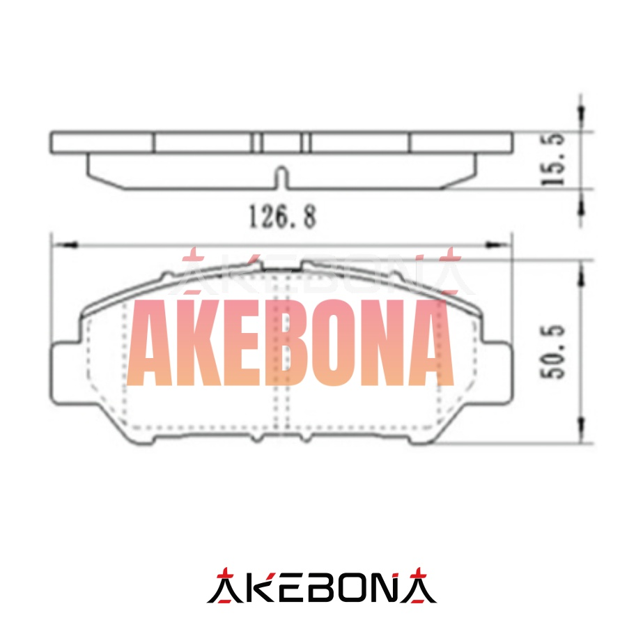 Новые тормозные колодки перед 04465B2240 Новые тормозные колодки перед 04465B2240