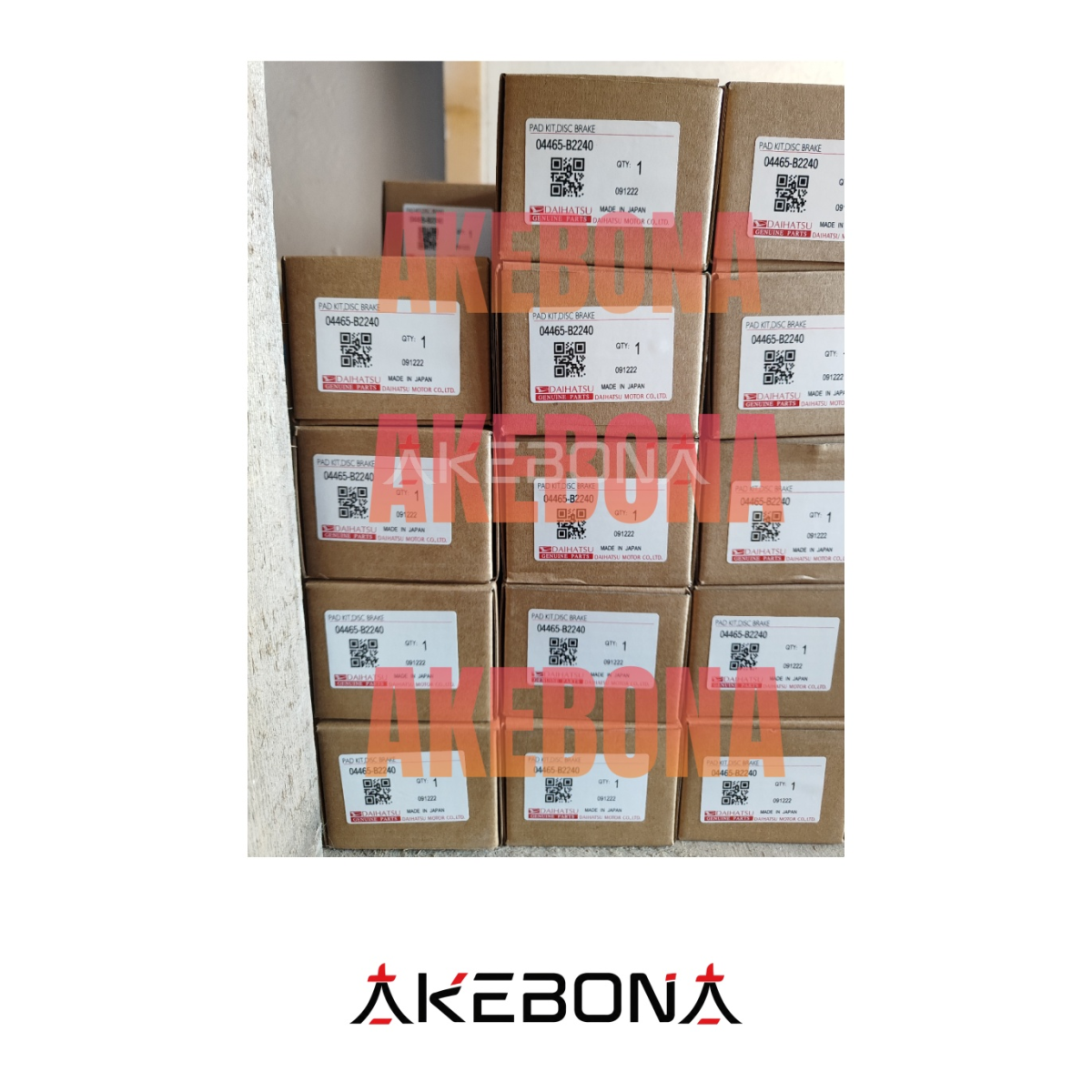 Новые тормозные колодки перед 04465B2240 Новые тормозные колодки перед 04465B2240