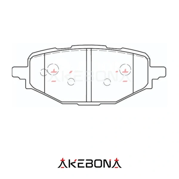 Тормозные колодки задние Mazda CX-50 VAY0-26-43Z PN5811